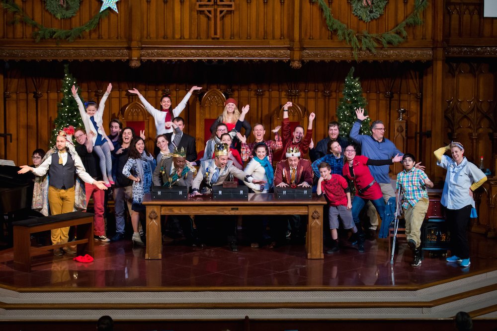 ResonanceWorks's tweet photo. #14 was our third production of Amahl & the Night Visitors. Creating the same magic, we assembled the same cast, w/Rohan Puri as Amahl, but w/a slightly different concept in mind. Help support the Amahls of the future with your donation: https://t.co/H3oHMpOfz9 #resworks25 https://t.co/T9rkqW6pLM