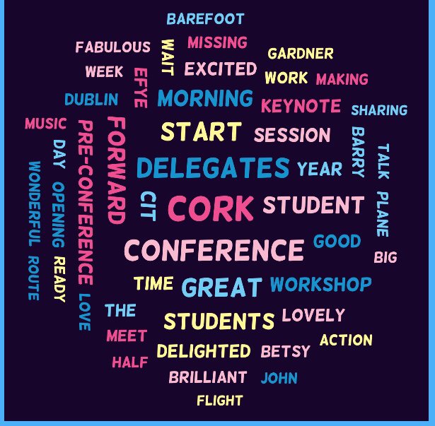 sharedthinking's tweet image. Socially situated knowledge, over 2 points in time, generated within the conference. #EFYE2019  #Sharedthinking
