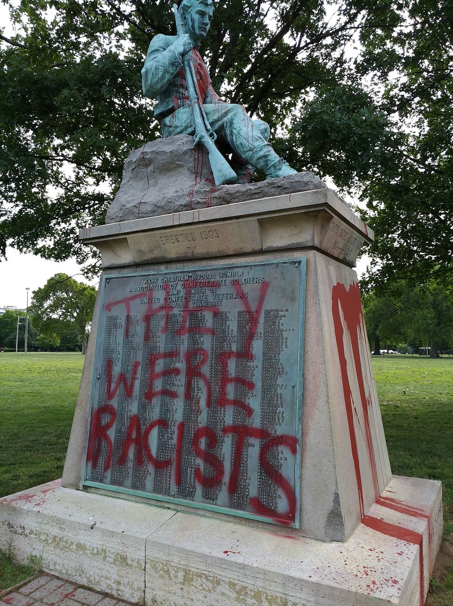 Heroes add context to Confederate monument in Nashville The Political