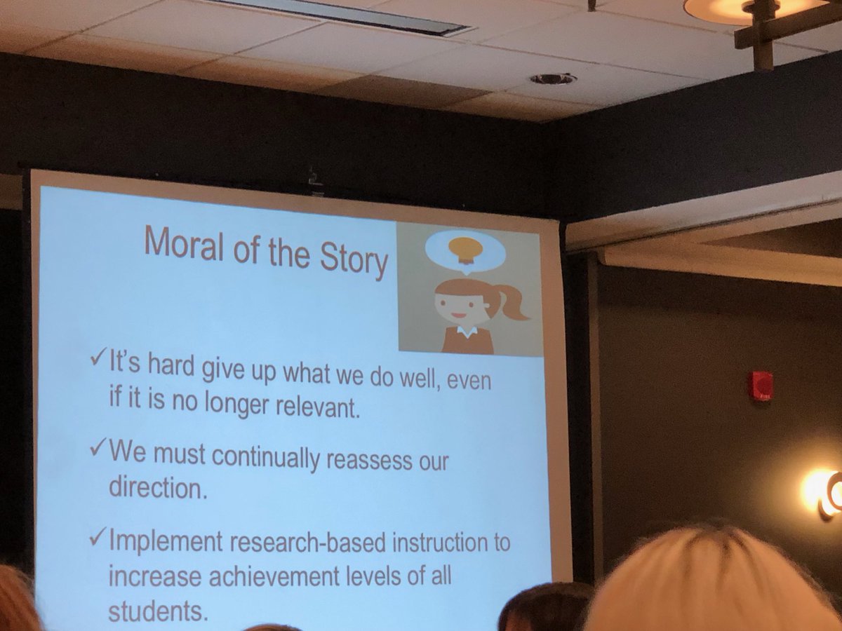 cjkiffmeyer's tweet photo. In education we need to embrace these three ideas and consider some planned abandonment! #MTSS2019 https://t.co/fugIn5Xsvr