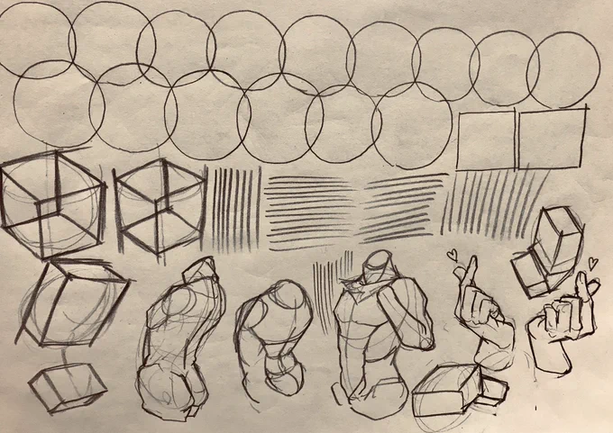 ・最近は模写、マスターコピーに加えて頭の中で回転させる練習をしていますめっちゃ難しい

・色鉛筆を使ってみたけど手が気持ちいいです

・先日錆色のアーマを観劇したりなどをしました

#5分だけ描く #立方体の九九 