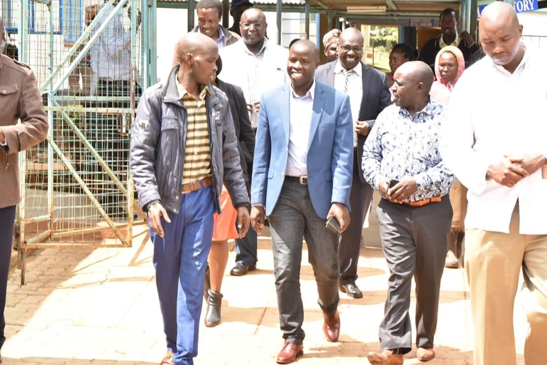 Araap_Sang's tweet photo. We are modernizing all our health facilities for efficient, affordable and accessible quality health services.

During a work visit to Nandi Hills Sub-County Hospital. #TugaTai https://t.co/OVtKNLv5kj