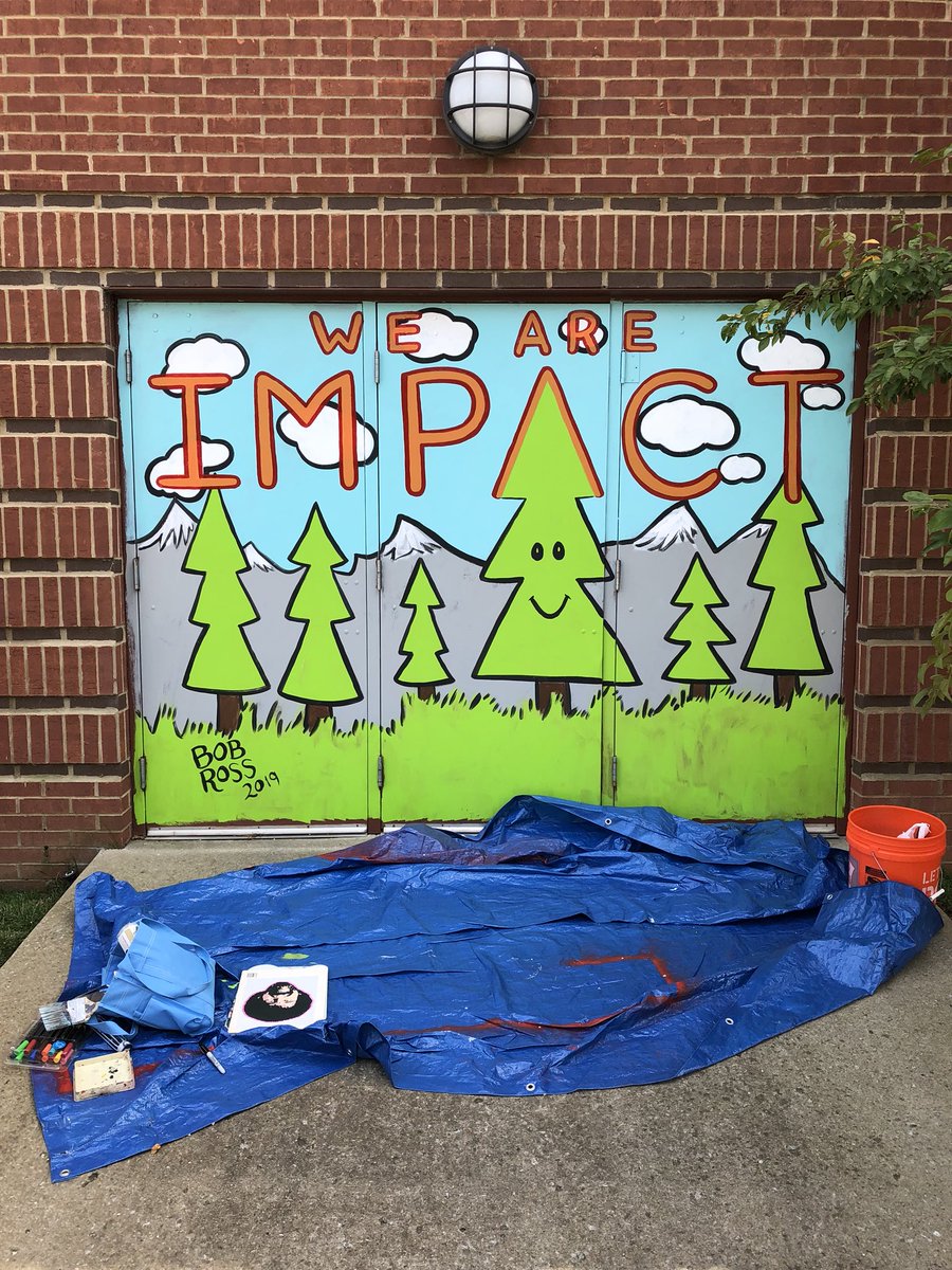 BobsHappyTweets's tweet photo. Welcome back, Senior Impact campers!  Look for my latest masterpiece.  It’s ready for picture taking. https://t.co/98tSUOKcrC