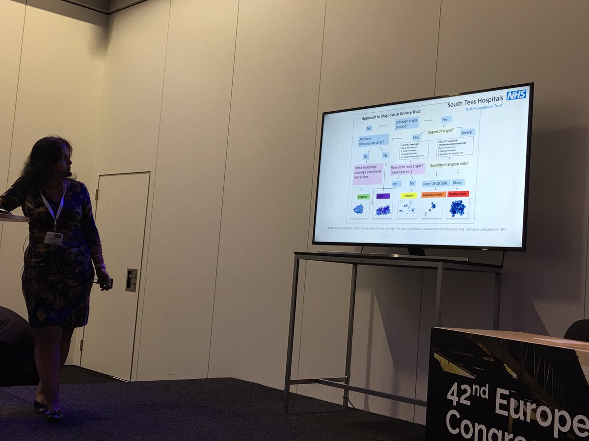 Paris System is truly international. Study from UK presented at the #ecc2019Malmö @barkanga @cytopathology