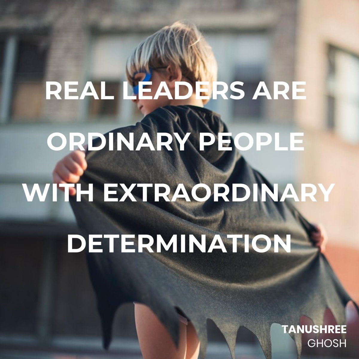 Real leaders are ordinary people with extraordinary determination.

#optimisticvibes #optimisticsoul #OptimisticOutlook