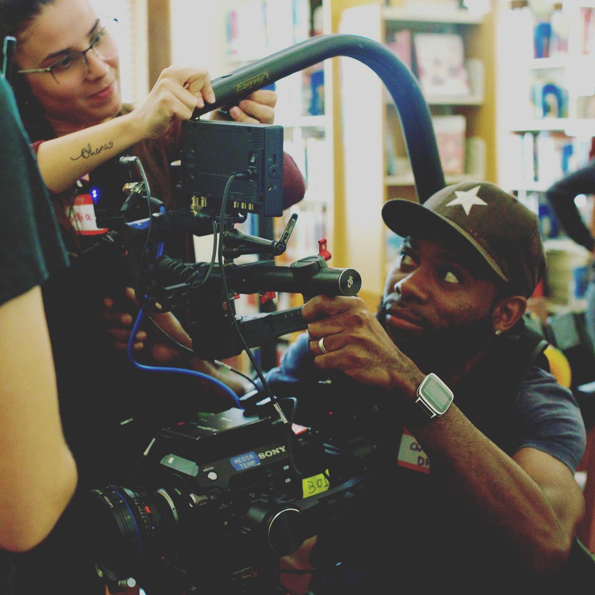 brackishfilms's tweet photo. “If you want to go fast, go alone. If you want to go far, go together.” #bloodrustfilm has come so far! We're hard at work preparing for our LAST DAY of filming. We can’t wait to celebrate this labor of love together with y’all, so stay tuned for updates on perks & partying! https://t.co/DxSFxk5xk1