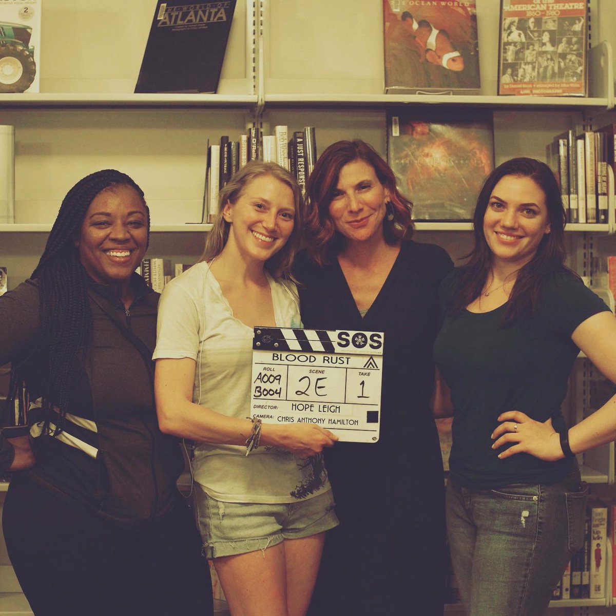 brackishfilms's tweet photo. “If you want to go fast, go alone. If you want to go far, go together.” #bloodrustfilm has come so far! We're hard at work preparing for our LAST DAY of filming. We can’t wait to celebrate this labor of love together with y’all, so stay tuned for updates on perks & partying! https://t.co/DxSFxk5xk1