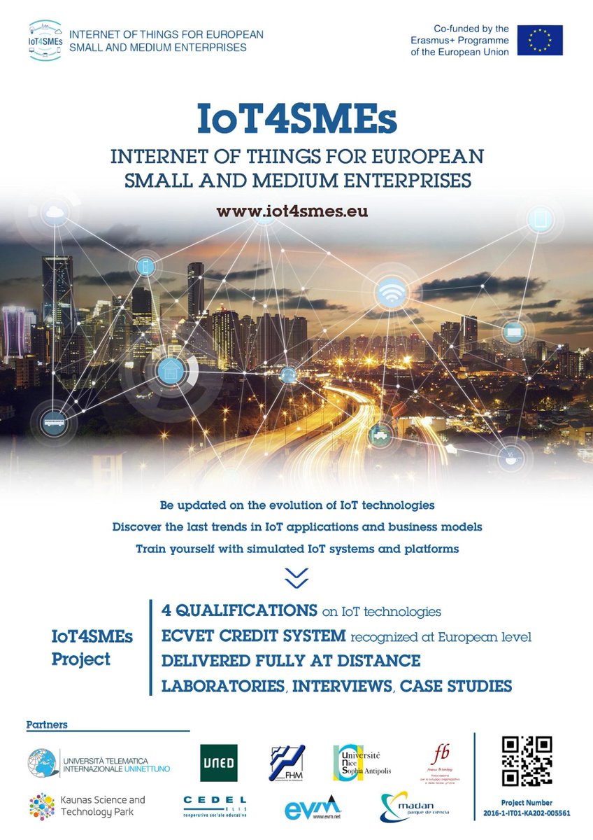 Follow our IoT4SMEs project !! iot4smes.eu