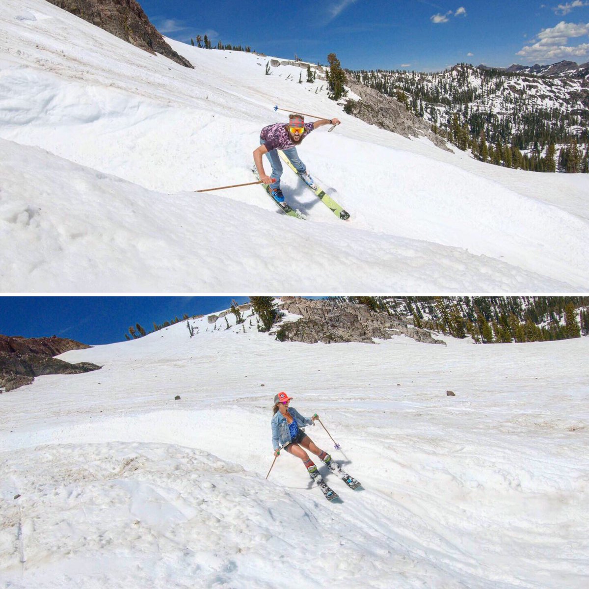 DinaKupfer's tweet image. Yep, we are STILL SKIING!!! What a fun day at @squawalpine! 6.15.19 🎿

#springshred #springturns
#cantstopwontstop #squawvalley #springcapital #springskiing #ski #childrenofthe80s