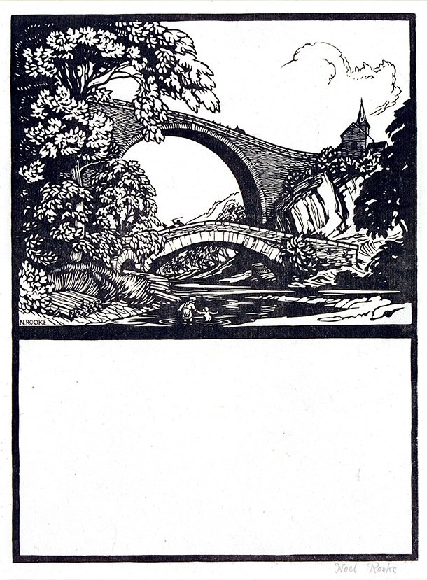 Noel Rooke (1881-1953) , woodcuts 