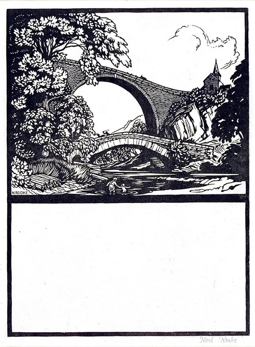 Noel Rooke (1881-1953) , woodcuts 