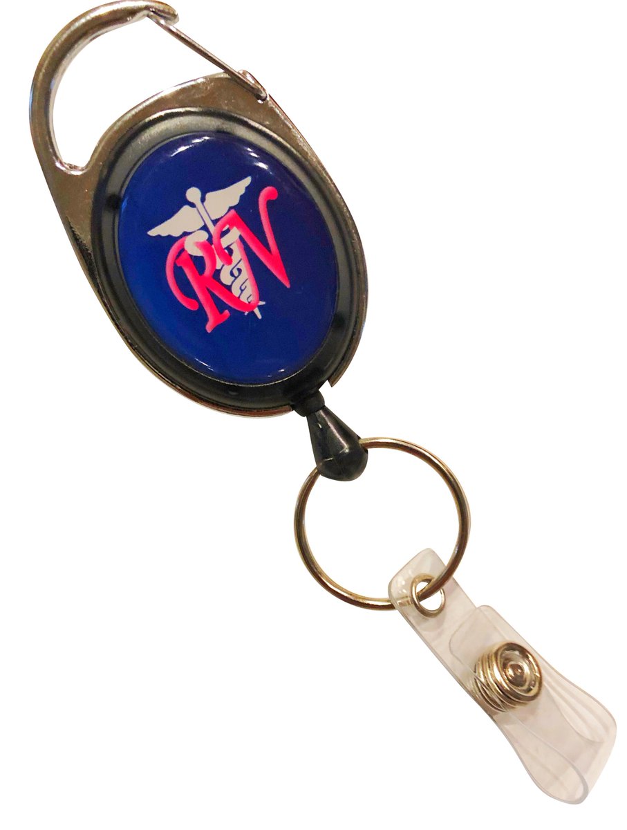 BadgeStop's tweet image. Coming in Jun 2019, Badgestop will be launching on Amazon.  Here is one of our launch items.  Designed for RN's to show off their pride in the professsion.

#BadgeStop #professional #workstyle #accessory #standout #nurse #nursestyle #nursing #badgeclip #navy #RN #badgeclips