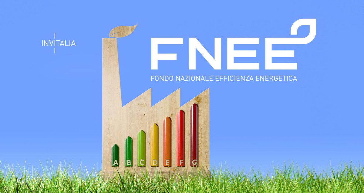 Invitalia's tweet photo. #FNEE Fondo Nazionale per l’Efficienza Energetica, il #25giugno il primo #webinar per conoscere tutti i dettagli sull'incentivo per la realizzazione di interventi finalizzati a ridurre i consumi di #energia https://t.co/C97o45uSGR https://t.co/6PWKb2LUvh