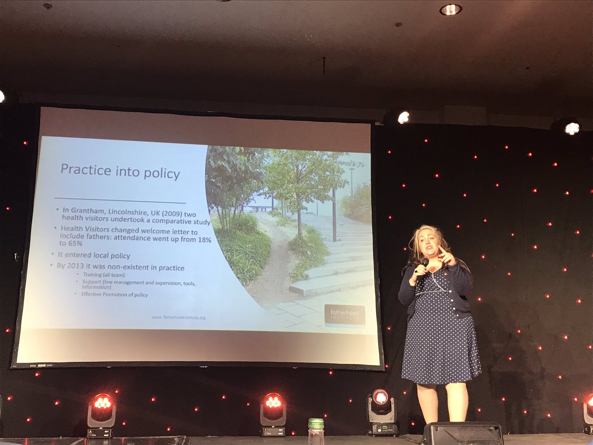 Dr Sharin Baldwin (@baldwinsharin) on Twitter photo Jeszemma from the Fatherhood Institute talking about how changing HV invitation letters to include ‘Fathers’ increased attendance of fathers from 18-65% <a href="/iHealthVisiting/">iHV</a> <a href="/MarkWilliamsFMH/">Fathers Mental Health UK</a> <a href="/fatherhoodinst/">fatherhoodinst</a> <a href="/DrAndyMayers/">Dr Andy Mayers💡</a> <a href="/CECDBlackpool/">Better Start</a> #DadsMHday #TalkingDads Jeszemma from the Fatherhood Institute talking about how changing HV invitation letters to include ‘Fathers’ increased attendance of fathers from 18-65% <a href="/iHealthVisiting/">iHV</a> <a href="/MarkWilliamsFMH/">Fathers Mental Health UK</a> <a href="/fatherhoodinst/">fatherhoodinst</a> <a href="/DrAndyMayers/">Dr Andy Mayers💡</a> <a href="/CECDBlackpool/">Better Start</a> #DadsMHday #TalkingDads