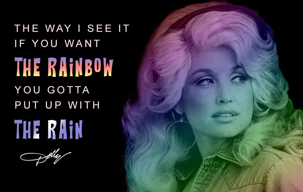 DollyParton's tweet image. 🌈