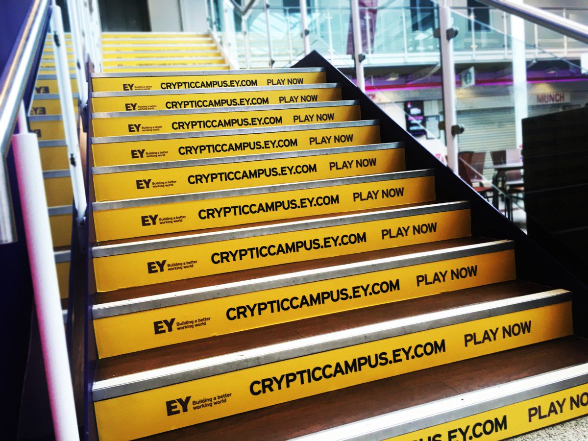 Branded Steps.

Placing your messaging at the feet of your audience in prominent, high footfall campus locations.

jobs4.link/GradsOCUNI