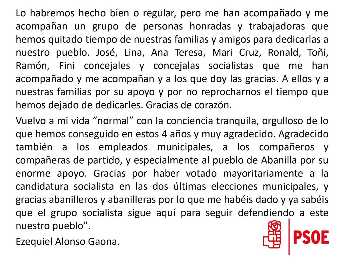 ⭕| Discurso de Ezequiel Alonso en el pleno de investidura celebrado el pasado sábado. Dignidad y orgullo.👏🌹