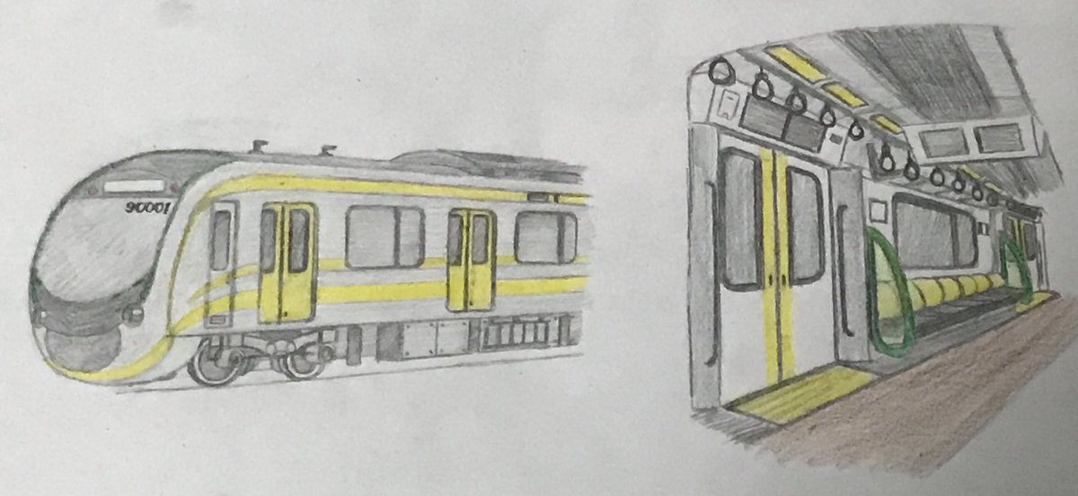 ã²ãã On Twitter èªåãæ³åããæ°åè»ä¸¡ åå¼ 90000ç³» é»è²ãåºèª¿ã¨ãããã¶ã¤ã³ 2020å¹´åº¦ã«10ä¸¡1ç·¨æãå°å¥ ãã¢ä¸æ¡åè¡¨ç¤ºæ¿ 2ç»é¢19ã¤ã³ã ä¸­åããã21ã¤ã³ãã¢ãã¿ã¼ã¸ æé«éåº¦110km H å¨è»ã«free Wi Fi ãã©ãºãã¯ã©ã¹ã¿ã¼æ¡ç¨ã§ç©ºæ°æ¸æµã®
