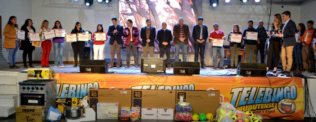 #TelebingoExtraordinario #Corcovado Anoche 17 Instituciones fueron beneficiadas con una Importante Acción Social. Vos jugas, Ganamos Todo . 💰🍀