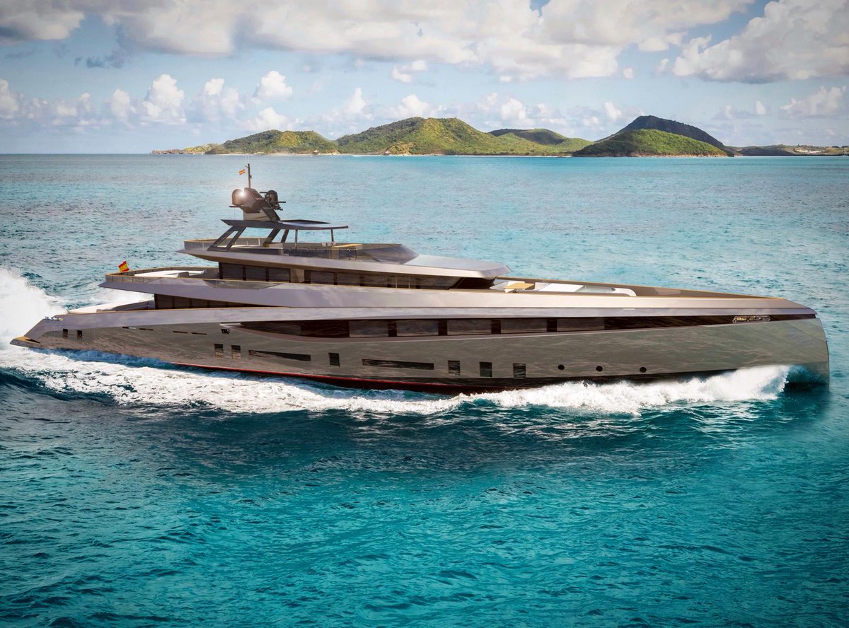 First official image of "Project Saona". This 55m full aluminum #yacht will be our next ambitious project in collaboration with Josh Rodriguez from RODRIGUEZ DESIGN. In the following weeks we will be unveiling more images and specs of this beauty. Stay tuned!