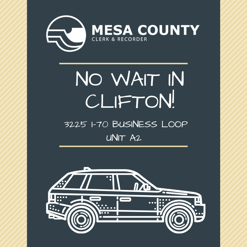 #Clifton Clerk's office is OPEN and has no wait! Head out there for your motor vehicle business, 3225 I-70 Bus Loop, Unit A2. #DoorsAreOpen #MCClerk #MCGovt #WhoWillBeTheFirstCustomer