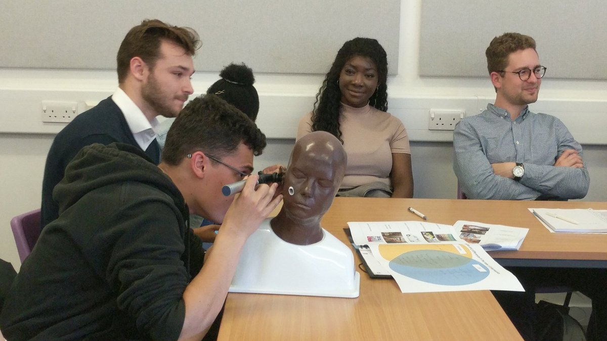martaroldo's tweet photo. Learning about health checks in a safe and fun environment #uopcaen @UoP_PharmacyBMS @UoPDentistry @Universite_Caen @UoPGlobal @ChrisChangUoP https://t.co/nqGAsYXF0u