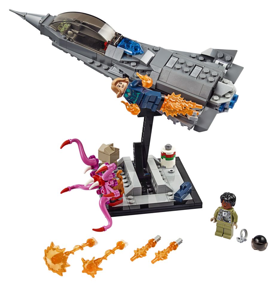 capitana marvel lego