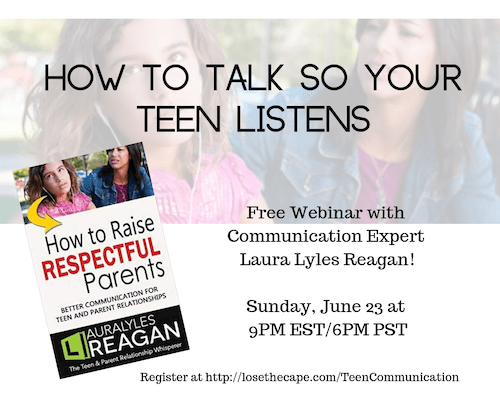 Are Your Kids Driving You Nuts Yet? Talking to Teens… losethecape.com/are-your-kids-…