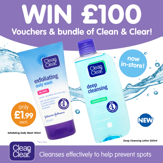 bmstores's tweet photo. 💧 #COMPETITION TIME 💧

We've teamed up with @cleanandclear to giveaway £100 worth of B&amp;M Vouchers PLUS a fab bundle of #CleanAndClear products!

For your chance to #WIN, simply FOLLOW US, RT &amp; COMMENT 'WHAT' you'd spend your vouchers on!

Competition ends 9am 24/6/19 https://t.co/vgtL47hTO9