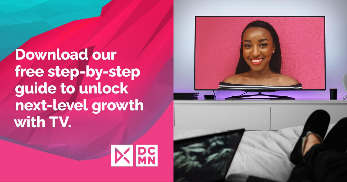 bindu_balakrish's tweet photo. How much impact do your TV campaigns have? Learn how to scale TV ads and grow your business, download @DCMN’s newest white paper now: https://t.co/c2pUhhJ1fO https://t.co/KYTnCHt7Yy