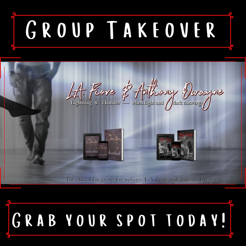 lafioreauthor's tweet photo. Exciting news! On Wednesday 6/19 @A_Dwayne_Author and I are starting author, blogger and designer takeovers in our duo group Lightning and Thunder.  Join us!

▼Select your spot here ▼
https://t.co/UKP6HZP6Hq https://t.co/Qf0tyQ6AFO