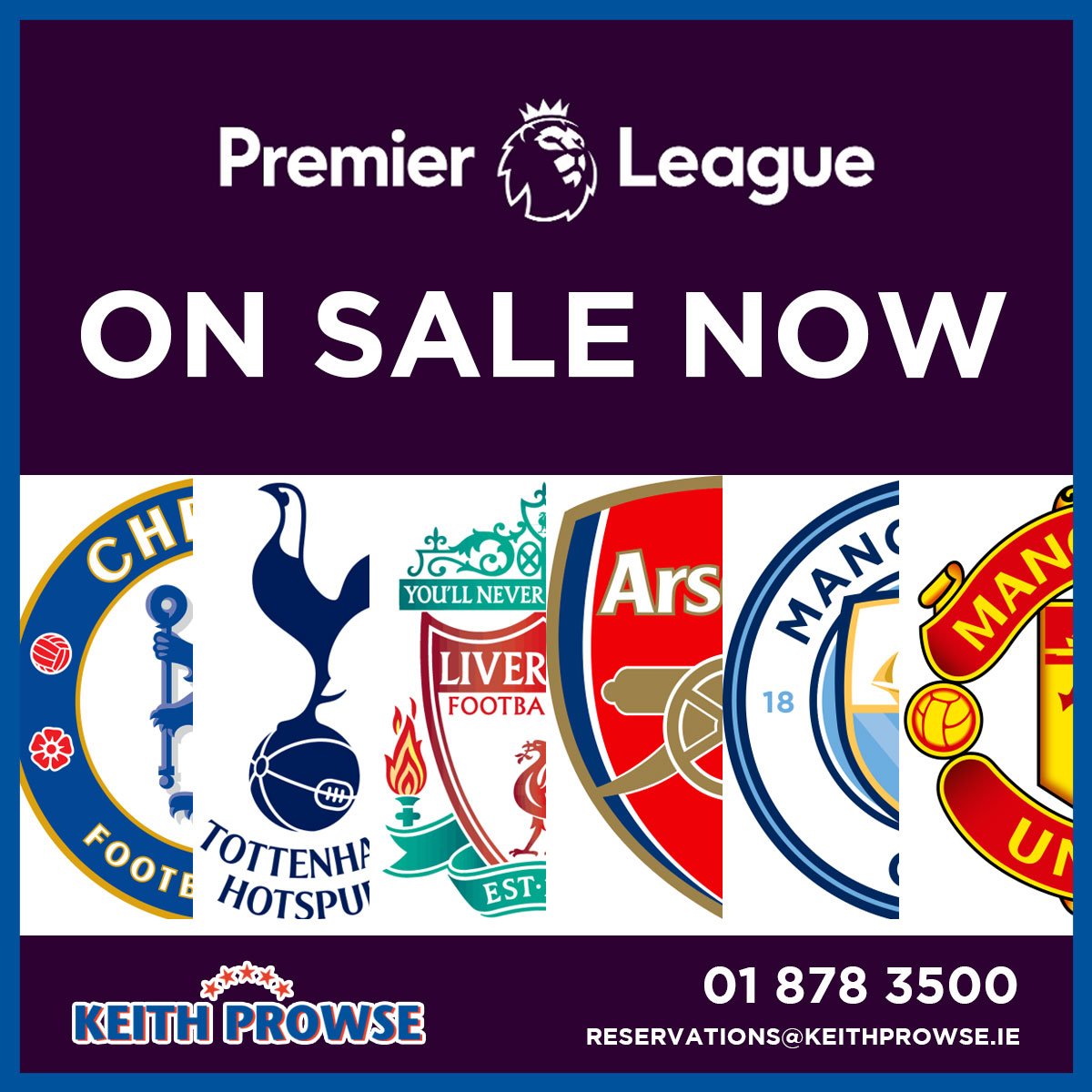 Check out our Hospitality &amp; Ticket Packages for the 2019/20 Premier League fixtures.

keithprowseattractions.com/en/client/site…