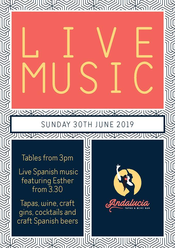 Andalucia on Twitter "Live Spanish music featuring Esther . Come and