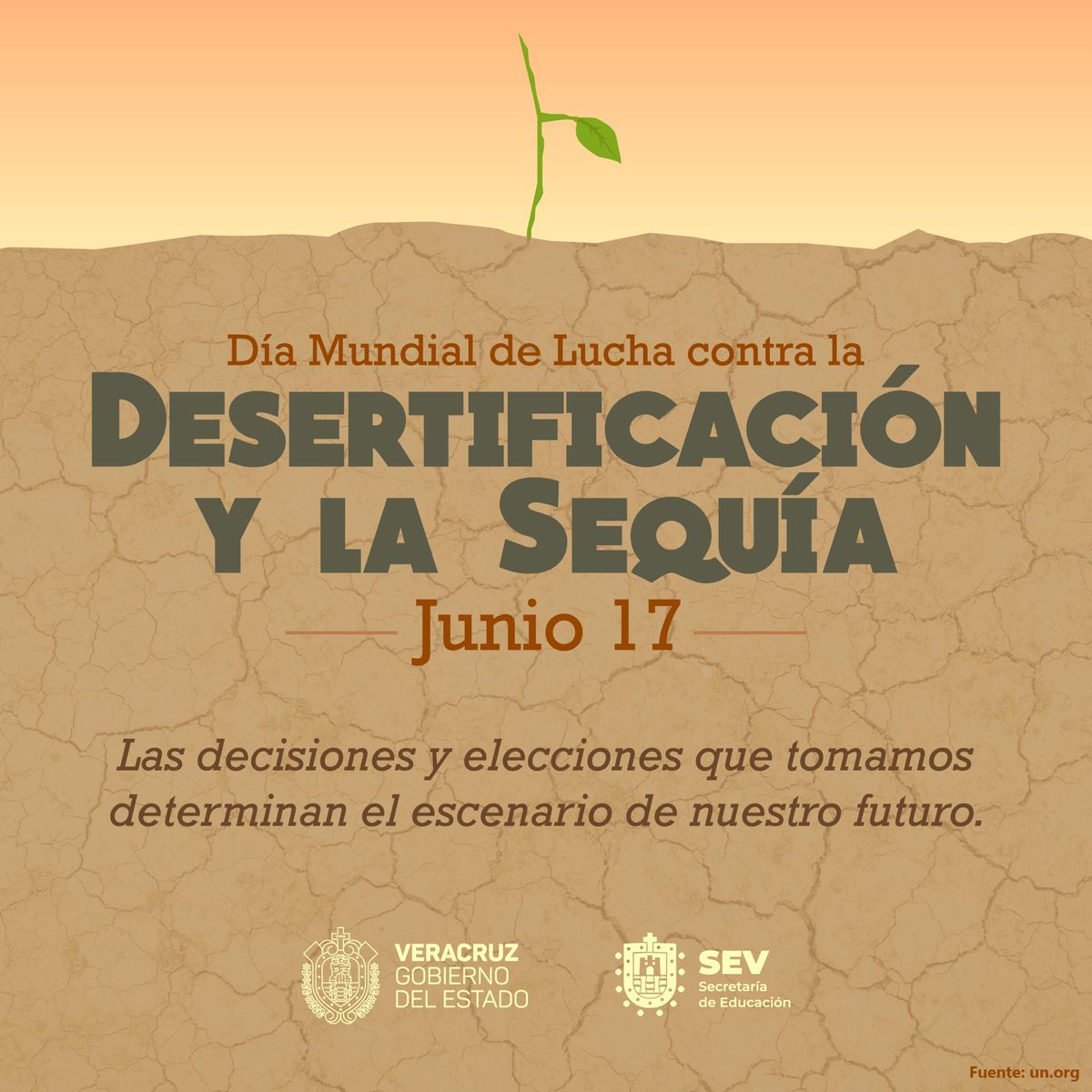 Hoy es un día para reflexionar lo que le hacemos a la tierra 🌎, por ello, te invitamos a realizar acciones cotidianas en beneficio a nuestro planeta.