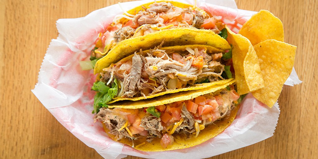 Donjuanmexgrill's tweet photo. "Life is like a Taco..."
Well, not really... I think I'm just hungry 😀

#donjuanmexgrill
#latinlicious 
#LehighValley https://t.co/A6AyWdm6UW