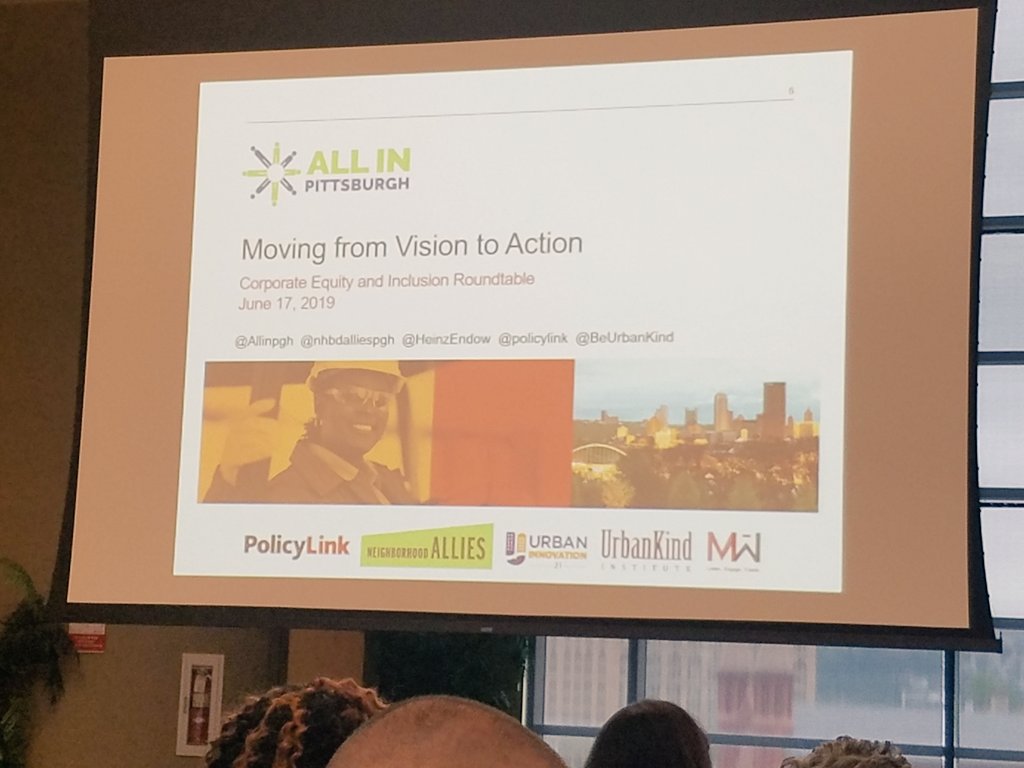 Pres212's tweet photo. Great to hear @slhenderson1 and @imonwin present the progress of @allinpgh at todays @CEIRPittsburgh conference. Tremendous momentum, and more work to be done. The progress is truly palpable. #AllInPittsburgh. #LetsBeAllies. https://t.co/vIsavTjlKY