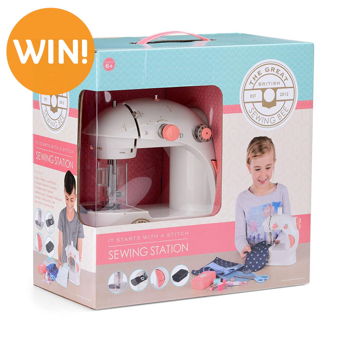 Hobbycraft's tweet photo. Want to WIN this fabulous Great British Sewing Bee Kids' Sewing Machine Station?
Head over to our Facebook page to enter:
https://t.co/KdQLqoc6gB
#SewingEvent #Giveaway #Hobbycraft https://t.co/0f4X8MqAa6