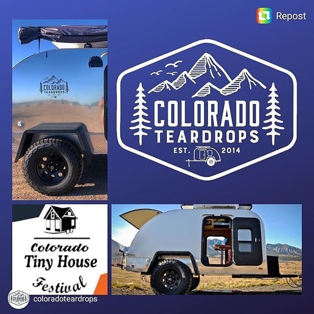 Excited to have @coloradoteardrops joining us this year! Check out their awesome sleek teardrops at the Colorado Tiny House Festival THIS WEEKEND!! .
.
#tinyhouseonwheels #tinyhouse #tinyhome #tinyhousemovement #smallspaces #compact #rvlife #builder #van… bit.ly/2XSz1sV
