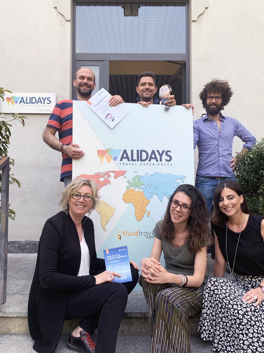 Hahn_Air's tweet photo. Congratulations to the team of @Alidays_ for winning the 2nd prize of a recent newsletter contest - a voucher for an office party. Happy celebrating 🥳 #alidays #HahnAir https://t.co/4KCKYHuENw