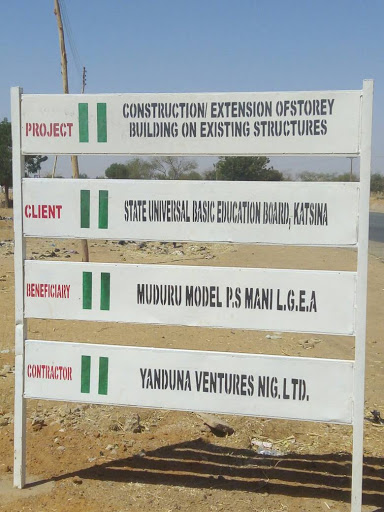 4lowthemoney's tweet photo. Follow The Money initiated the #ConstructMuduru campaign to #Follow & track the implementation of NGN 176 Million for the Construction/Extension of a Storey-Building on an Existing Structure at Muduru Model Primary School, Muduru, Mani LGA, Katsina State. https://t.co/qU963zxPCR