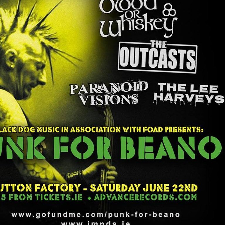 Times for Saturday: Subject To Change

6.00pm Doors
6.20pm Stigmatamartyr
7.00pm The Lee Harvey's
7.35pm Pete Holidai
8.00pm Paranoid Visions/Striknien DC
9.00pm Blood or Whiskey
10.30pm The Outcasts

BOW