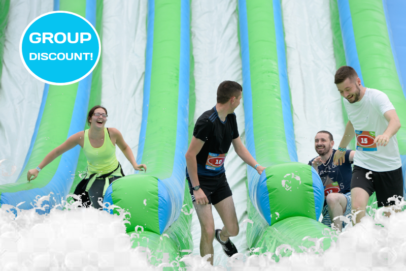 wildairrun's tweet photo. Get your group together &amp; enjoy the FOAM! 😍💦

We're offering discounted rates for groups of 12+ people. 🎉

Apply for your discount here: https://t.co/UrTgcrFqLq https://t.co/nJlkSU4R1g