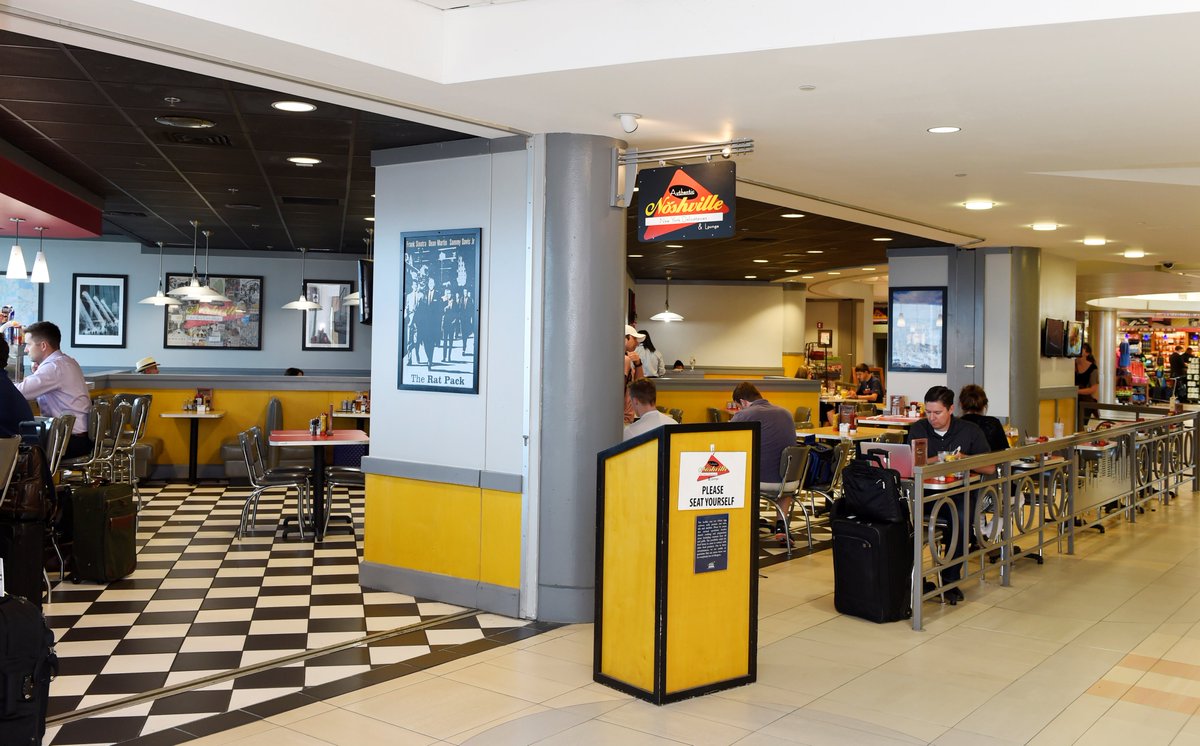 Fly_Nashville's tweet photo. 1/ Today is National Eat Your Vegetables Day! They're good for you, and they're tasty, too. Here's our menu of where to find veggies at BNA, whether in a salad, as sides or ingredients:

–O'Charley's (near Gate C-9)
–Noshville Delicatessen (Food Court, Concourses A/B Rotunda) https://t.co/UuqRWFPbxg