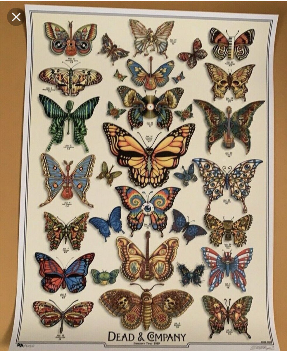 SueMel29's tweet photo. To the fellow #deadhead who gifted me this poster in the Southwest gate in Chicago as I was boarding after a wonderful chat about the #deadandcompany shows at #wrigleyfield “ thank you” ~ It never gets old that you’ve #nevermetastranger in our world #bestfansever
💀⚡️🌹 https://t.co/6t9GRbZREy