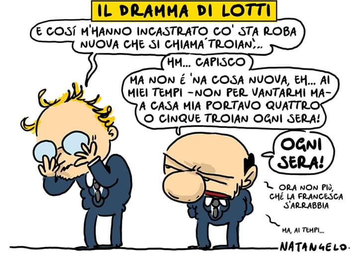sevenseasmarina's tweet photo. Sempre di #trojan
si tratta,neh😏
(in varie accezioni)
#b.
#Lotti
#CSM
#poorItaly 🙈
#SxDxXmePariSon
#TheSameOldFUCKstory https://t.co/WBbekNfmvs