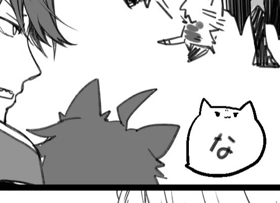 潰れた(ソルにゃんはキースにゃんの扱いに怒ってる) 