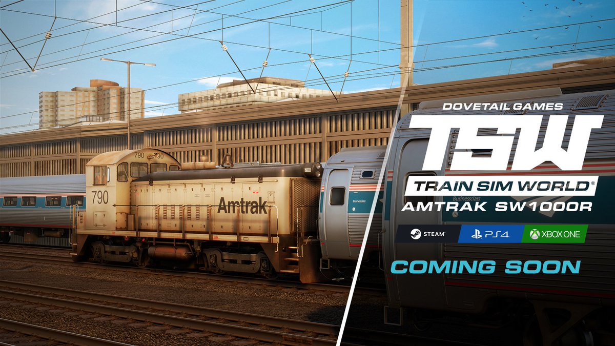 Train Simulator On Twitter Amtrak Sw1000r Metroliner Cab