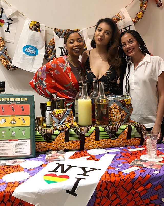Had a blast this weekend at #newyorkrumfest. @doublebarrelrumclub was representing in the @misslilys booth with the gyals dem @denise.polonia & @krissai. Connected and reconnected with so many folks in the rum world, hipping them to what we do at #doublebarrelrumclub as well…