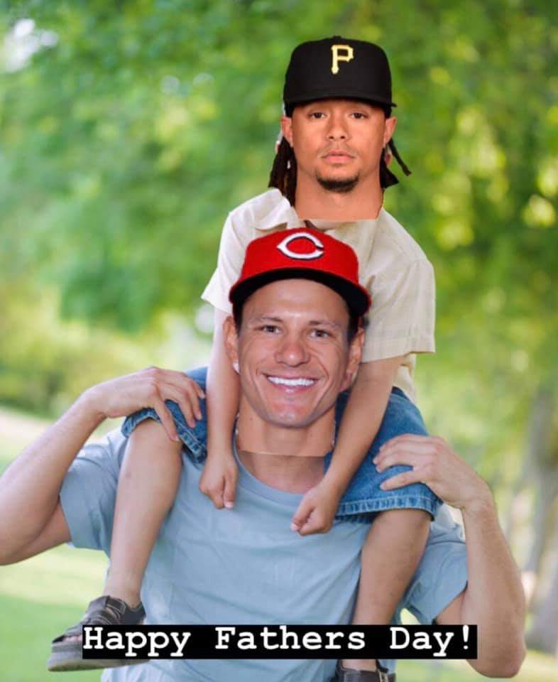 EvilJoeyVotto's tweet photo. Hope you had a good father's day @ChrisArcher22. #DingerDaddy https://t.co/Fz4V5NAM1P