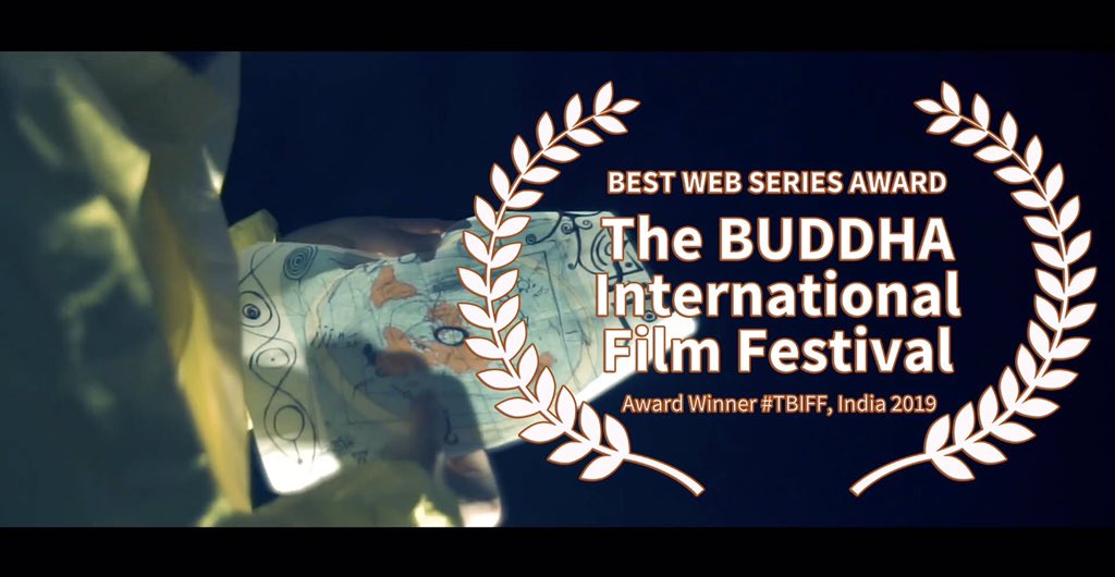 prerinascimento's tweet photo. Awarded "TRATAK 2 - REVEIL" as best Web Series at The Buddha International Film Festival in Pune! And now below to mount the 3! You will see some good ones! ;) #TBIFF  #TBIFF2019 #AWARD #BESTWEBSERIE #TRATAK2 #REVEIL #indifilm  #esoscience #deprogramming #crackreality #daacfilm https://t.co/lOPjsU6N4G